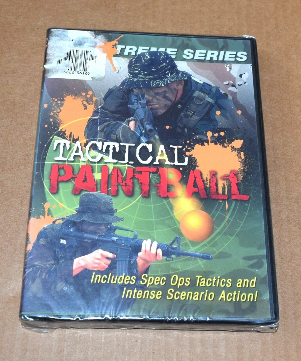 Extreme Series - Tactical Paintball ( 2007 DVD Widescreen) New & Factory Sealed